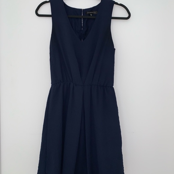 Dynamite dress blue navy - Picture 2 of 2